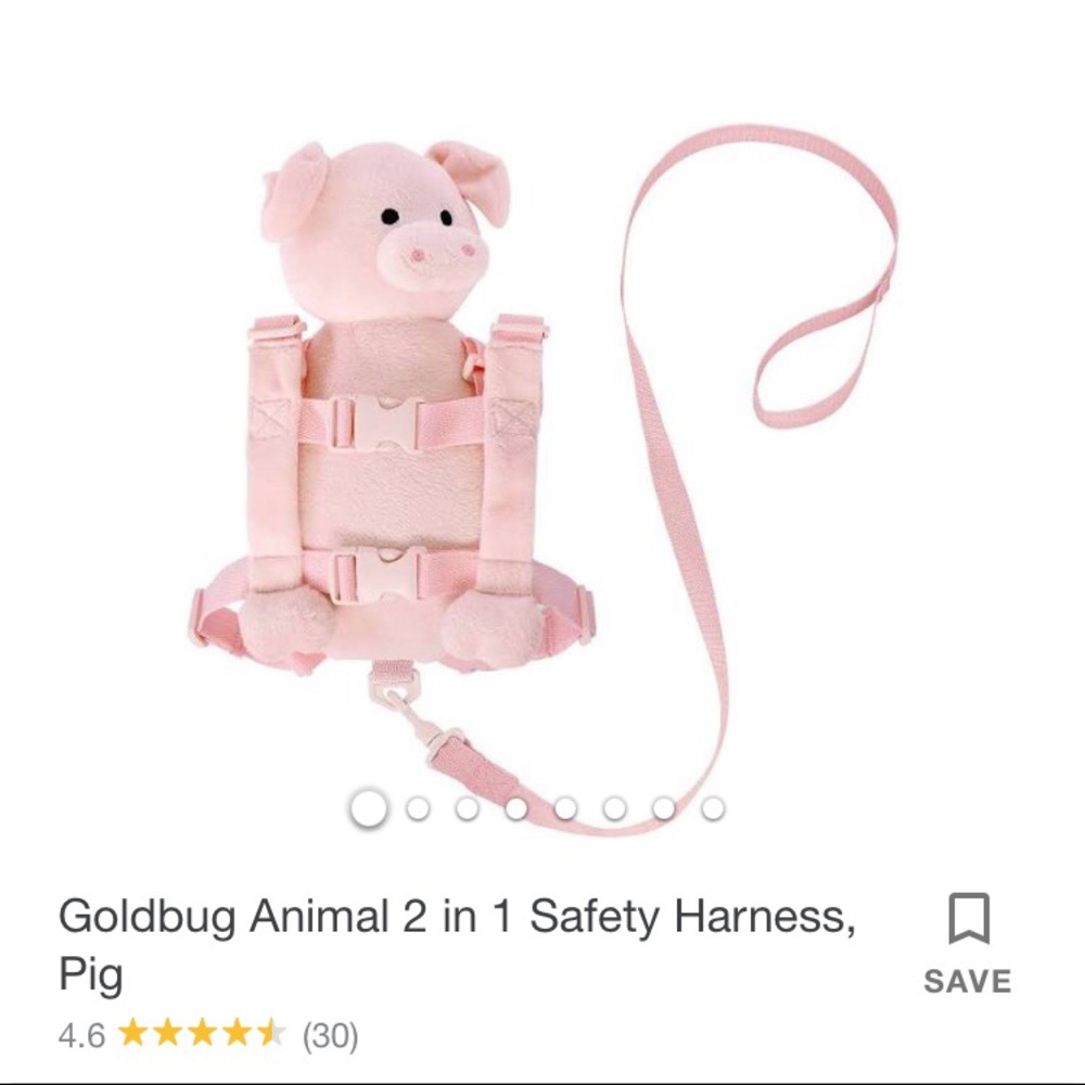 Goldbug Animal 2 in 1 safety harness